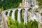 Landwasser Viaduct in Filisur, Switzerland