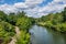 Landwehr Canal In Tiergarten Park In Berlin