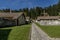 A lane of the ancient sacred hermitage of Camaldoli, Arezzo, Italy