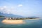 Lang Co beach from Hai Van pass, Hue, Viet Nam.