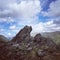 Langdale Pikes in the English Lake District