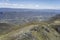 Langeberge range summit and Keiser river valley aerial, South Africa