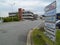 Langelsheim near goslar, lower saxony, germany, august, 14. 2016, signs pointing to the technology park