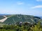 Langhe - Panoramic view of the famous vineyard during summer in Langhe wine region of Piedmont