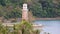 LANGKAWI, MALAYSIA - APR 4th 2015: Teluk Burau lighthouse on Langkawi Island, Kedah during sunset