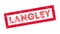 Langley rubber stamp