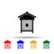langstroth hive multi color style icon. Simple glyph, flat vector of beekeeping icons for ui and ux, website or mobile application