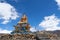 Langza Buddha statue, Spiti, Himachal Pradesh