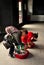 Langzhong, China: Family Praying at Huanhou Temple