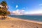 Lanikai Beach, Kailua, Oahu,  Hawaii at sunrise