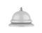 Lank Manual Push and Press Stainless Steel Call Bell for Table  Desk Home Office Silver.