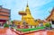 The Lanna style Chedi of Wat Phra That Hariphunchai Temple, Lamphun, Thailand