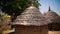 Lanscape with Mataya village of sara tribe people, Guera, Chad