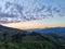 lanscape mountain view with cloud, Thailand