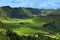 Lanscape of Sete Citades in Sao Miguel Island