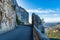 Lanscape of Vercors in France - view of Combe Laval, Col del la Machine