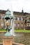 Lantern in Zwinger Palace in Dresden.