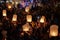 The Lanterns of Chiang Mai`s Annual Yi Peng Festival