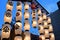 Lanterns of Gion festival in summer, Kyoto Japan.