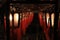 Lanterns Inside Buddhism Temple in Hong Kong