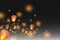 Lanterns isolated on transparent background.