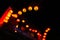 Lanterns during new year celebrations in China