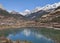 Lanuza reservoir in Huesca