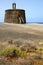 Lanzarote castillo de las coloradas the old wall castle