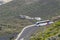 Lanzarote landscapes with road