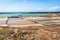 Lanzarote saltworks salinas de Janubio colorful Canary Islands