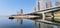 The Laodao River Interchange Bridge in Changsha City
