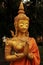 Laos: beautifull Theravada-Buddhist statue in La
