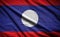 Laos flag.flag on background