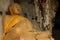 Laos: Giant buddah statue at Pak Ou holy holes near Luang Brabang