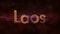 Laos - Shiny looping country name text animation