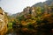 Laoshan mountain\'s beautiful autumn scenery of China