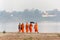 Laotian Buddhist monks