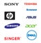 Lap top brands logos