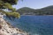 Lapad cliff side, facing adriatic sea