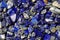 Lapis lazuli mineral background