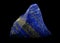 Lapis lazuli mineral lucky stone Triangle shape from Afghanistan