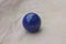 Lapis Lazuli natural blue color sphere with pyrite inclusion