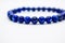 The lapis lazuli Stone Bracelet. blue lapis lazuli.