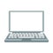 laptop frontview icon