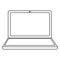 laptop frontview icon