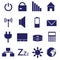 Laptop and pc indication icons eps10