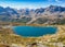 Laramon lake in french alps, Ecrins national park, France