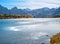 Laramon lake in french alps, Ecrins national park, France