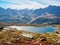 Laramon lake in french alps, Ecrins national park, France