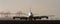 Large 747 jumbo jet on runway